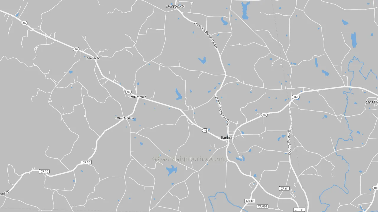 Transit Grade map of 36273, AL