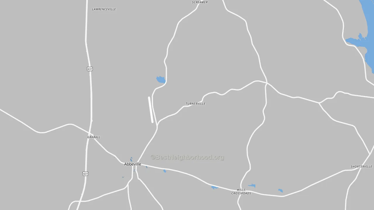 Transit Grade map of 36310, AL