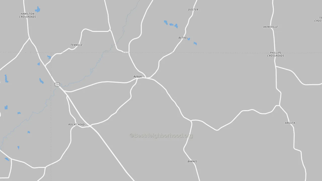 Transit Grade map of 36311, AL