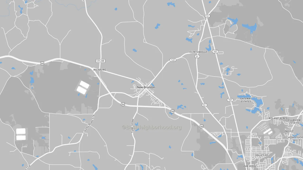 Transit Grade map of 36351, AL