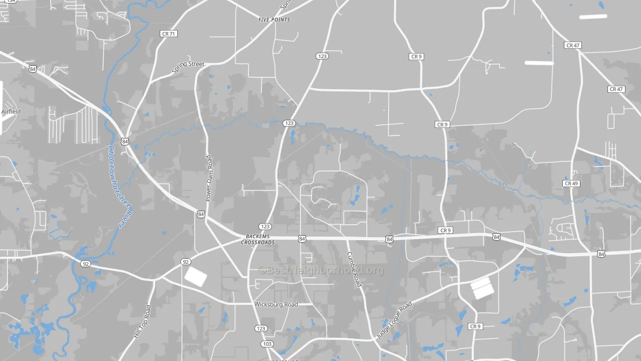 Transit Grade map of 36352, AL