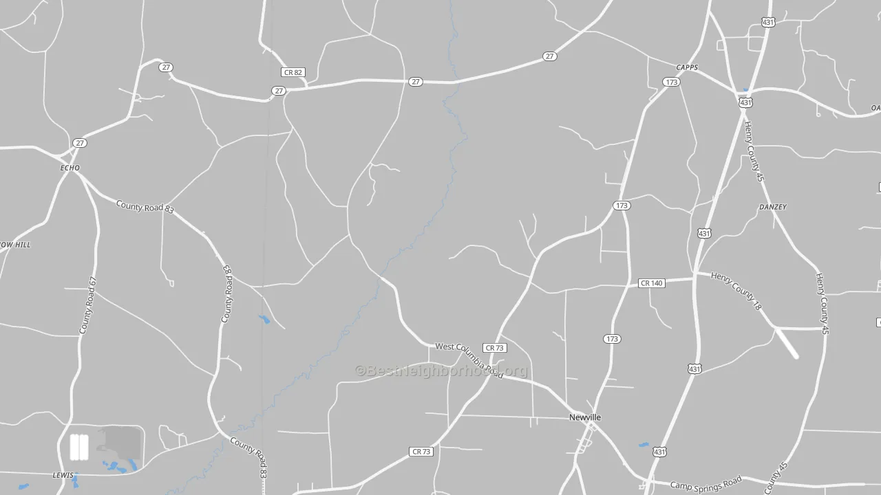 Transit Grade map of 36353, AL