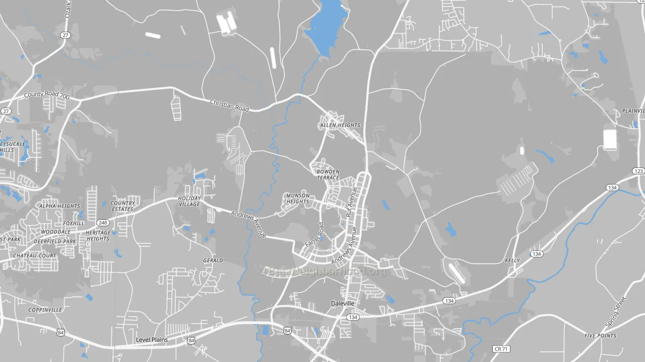 Transit Grade map of 36362, AL