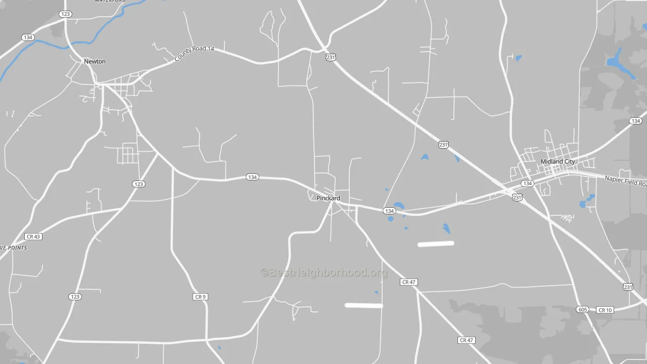 Transit Grade map of 36371, AL