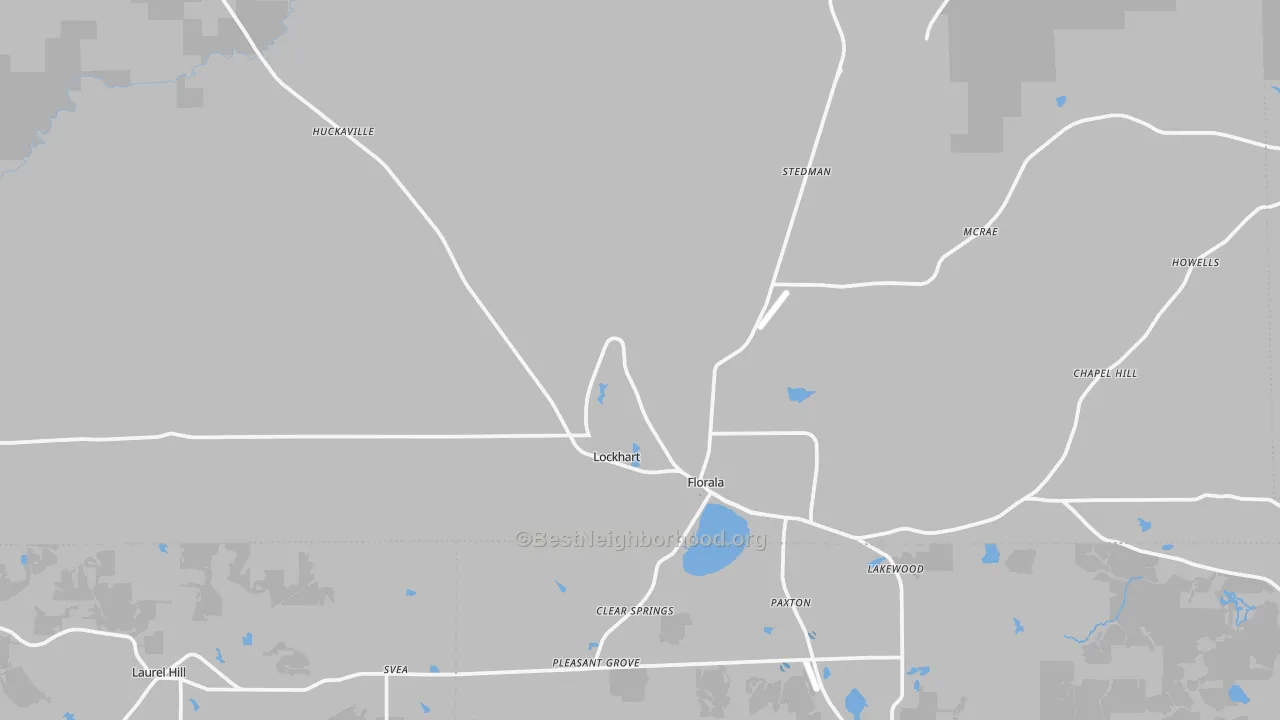 Transit Grade map of 36442, AL