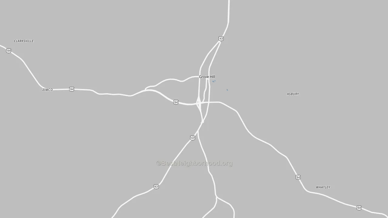 Transit Grade map of 36451, AL