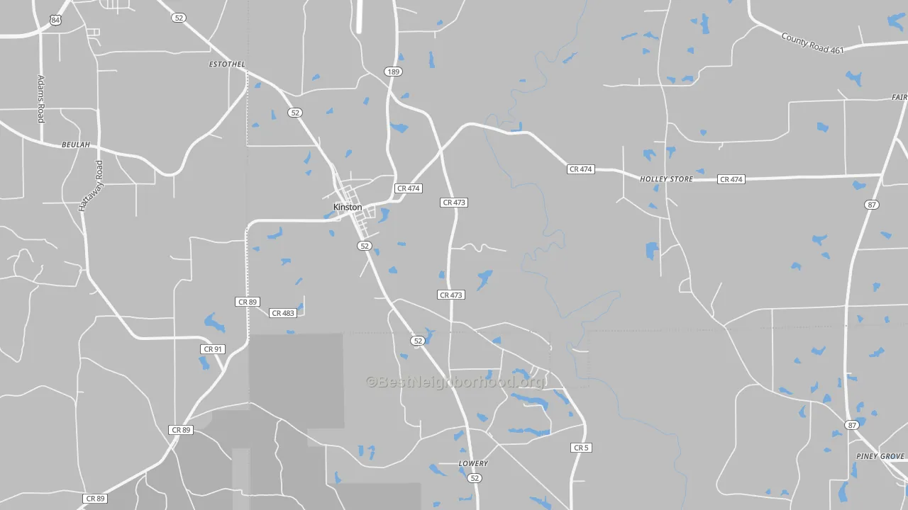Transit Grade map of 36453, AL