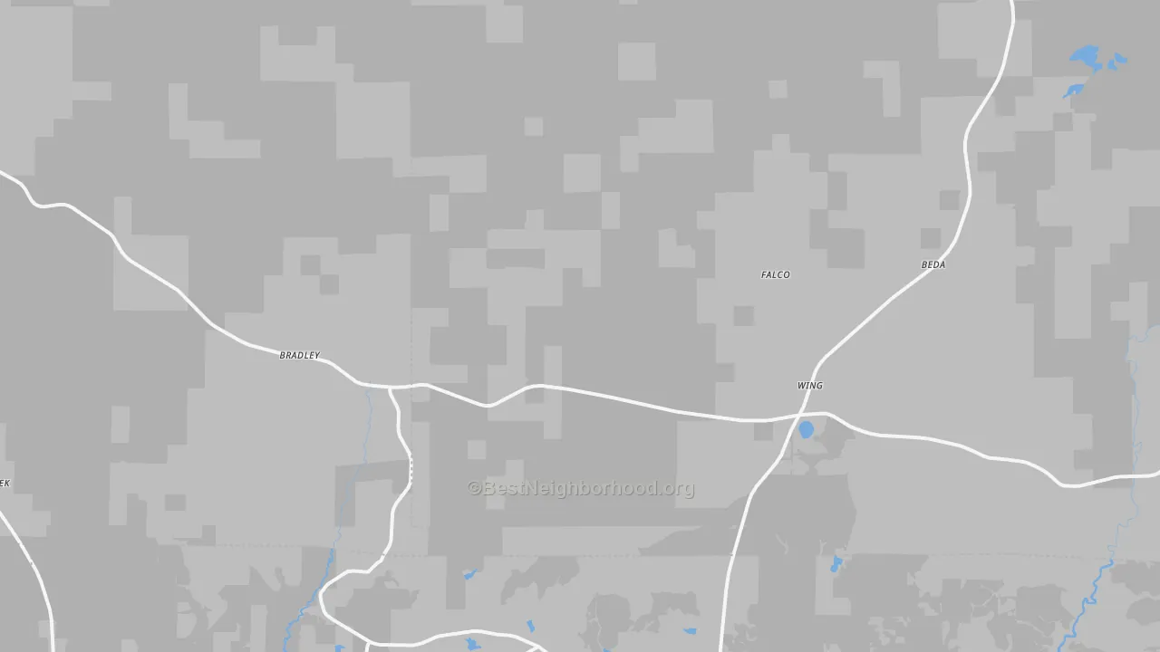 Transit Grade map of 36483, AL