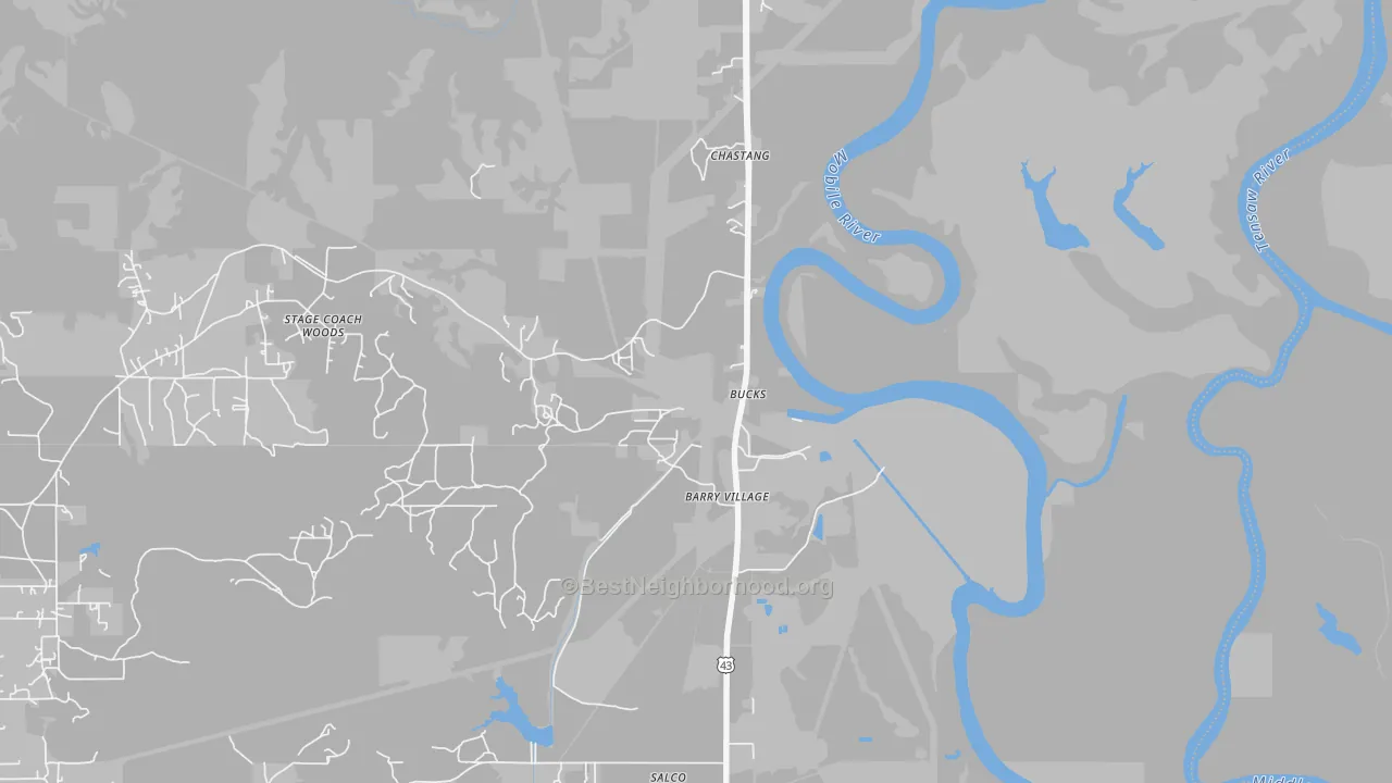 Transit Grade map of 36512, AL