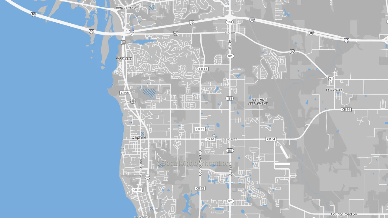 Transit Grade map of 36526, AL