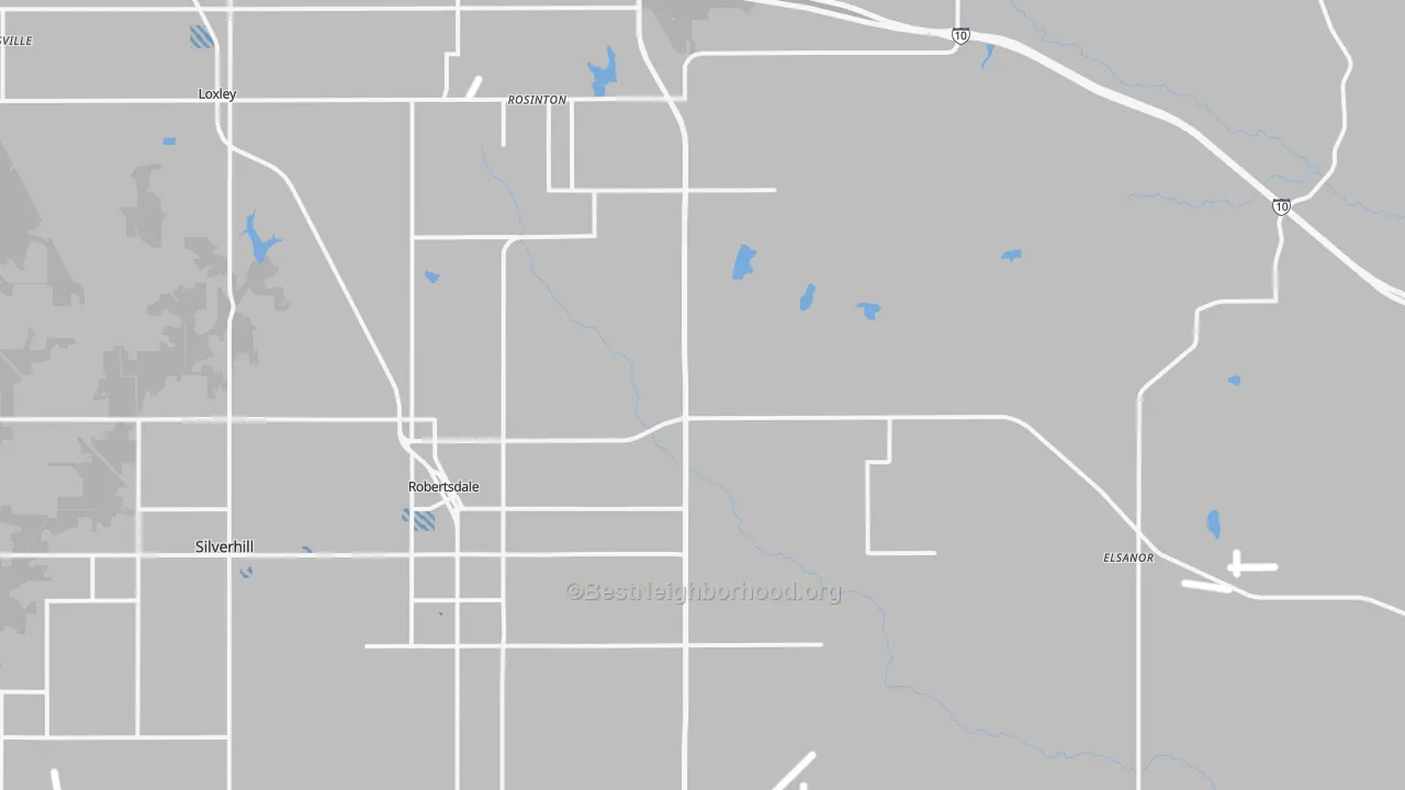 Transit Grade map of 36567, AL