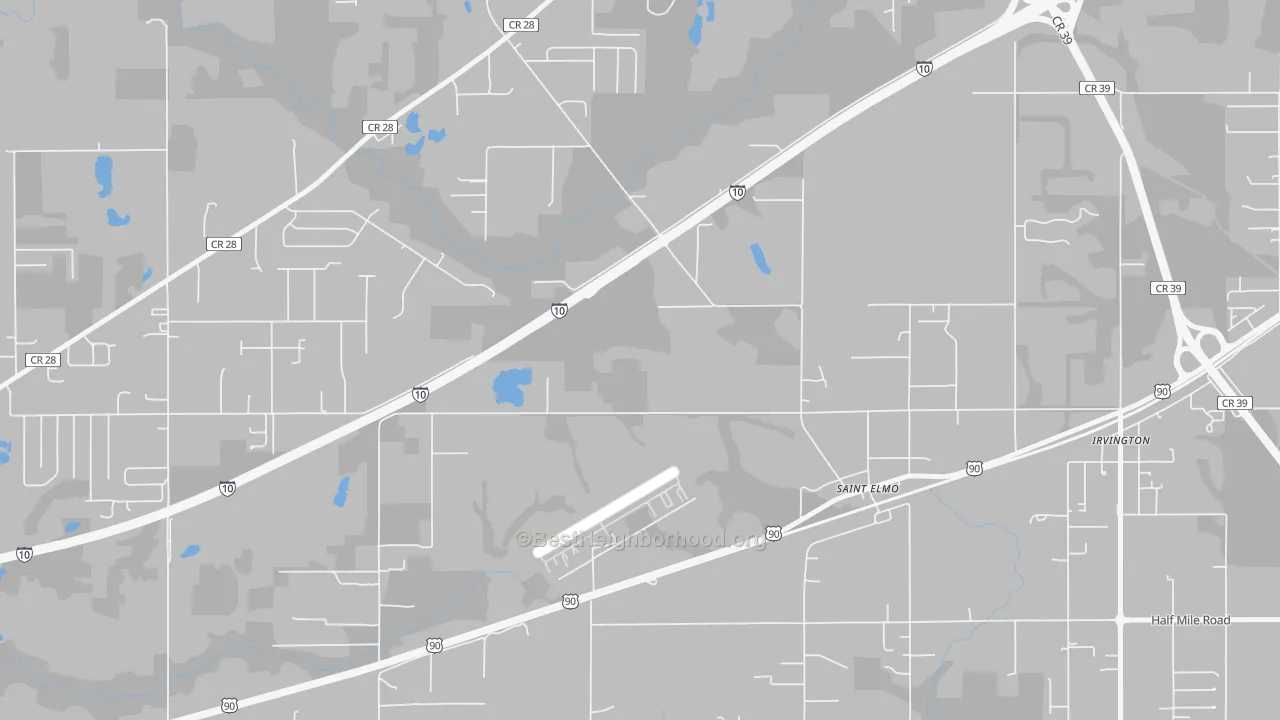 Transit Grade map of 36568, AL