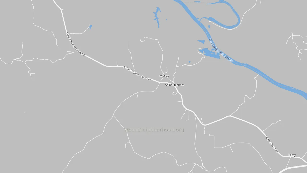 Transit Grade map of 36569, AL