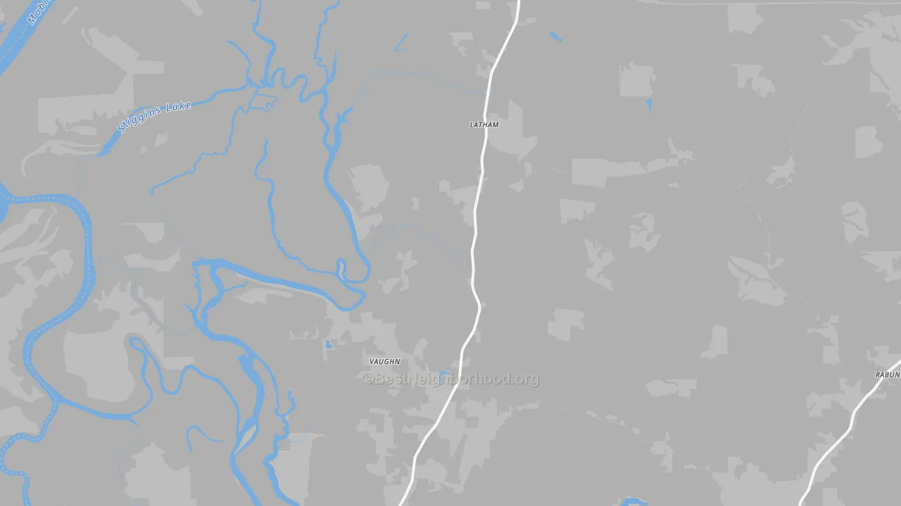 Transit Grade map of 36579, AL