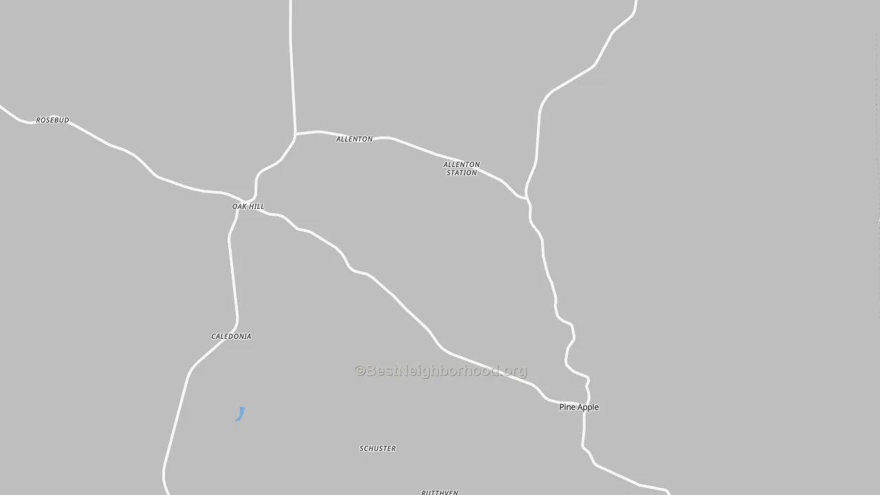 Transit Grade map of 36768, AL