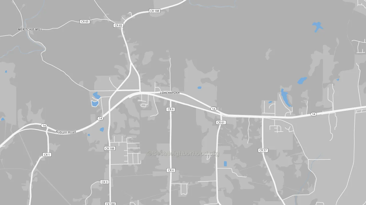 Transit Grade map of 36865, AL