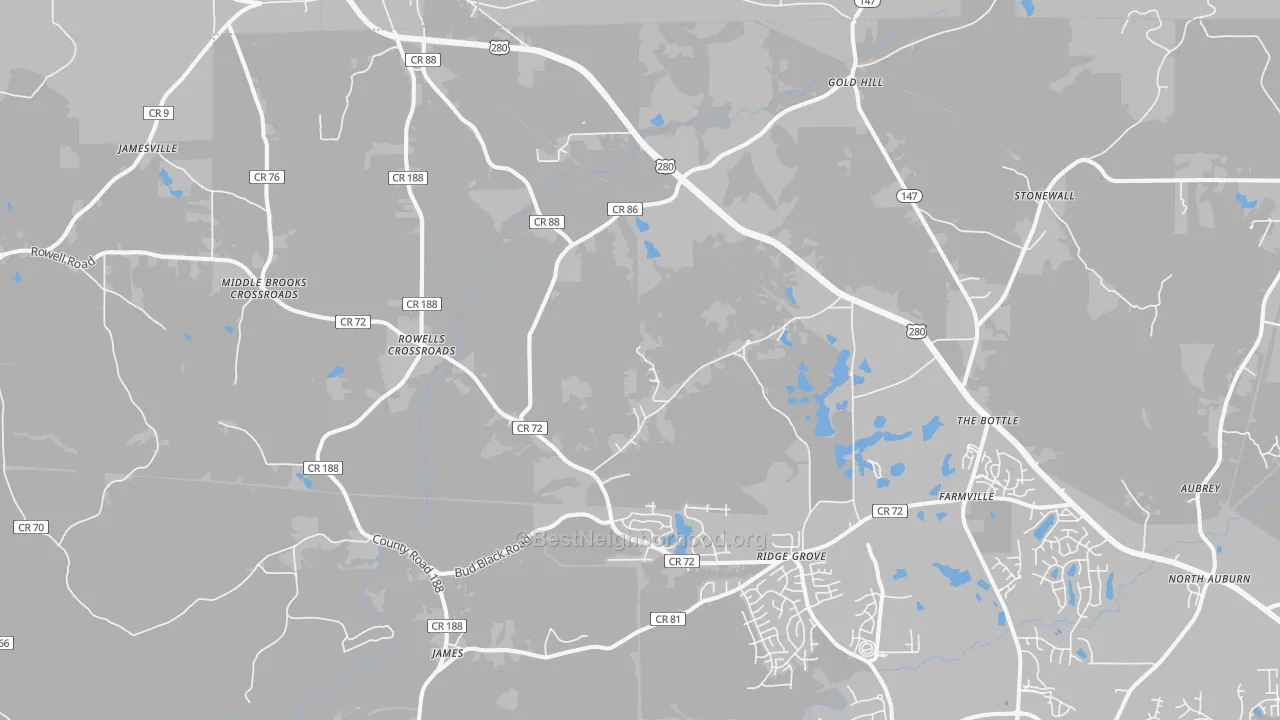 Transit Grade map of 36879, AL