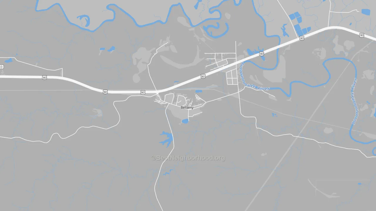 Transit Grade map of 36901, AL