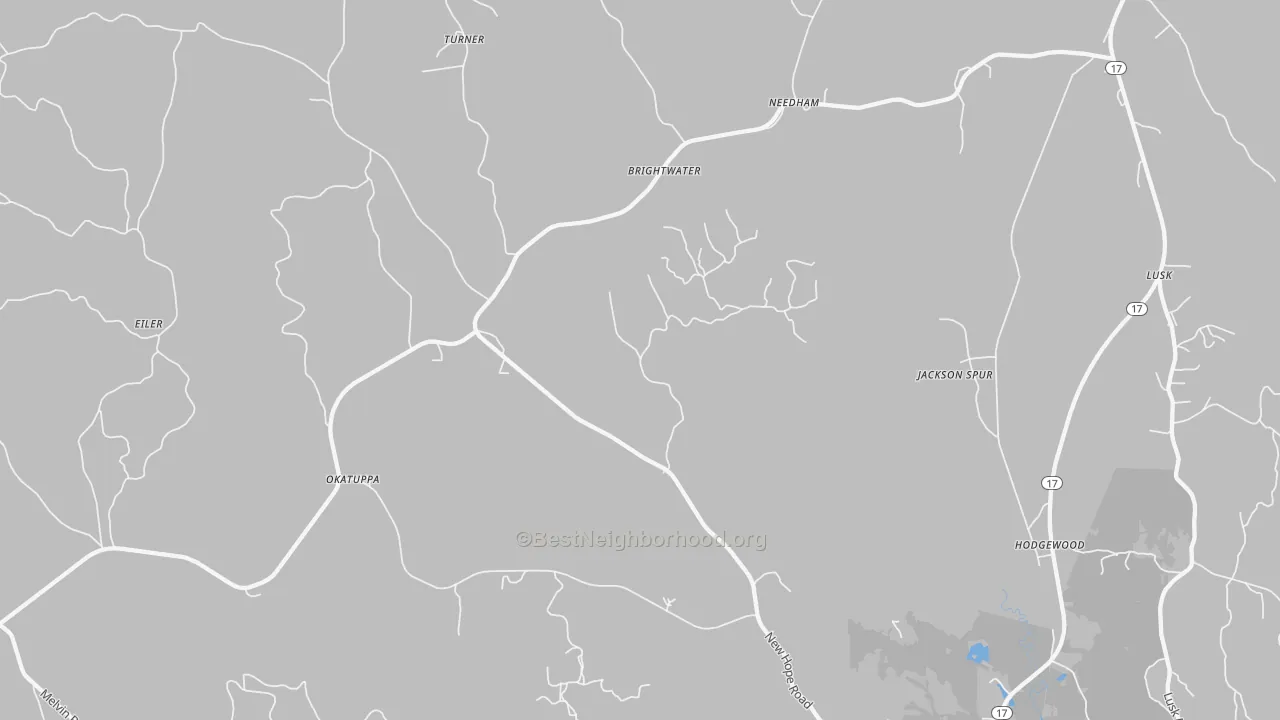 Transit Grade map of 36915, AL