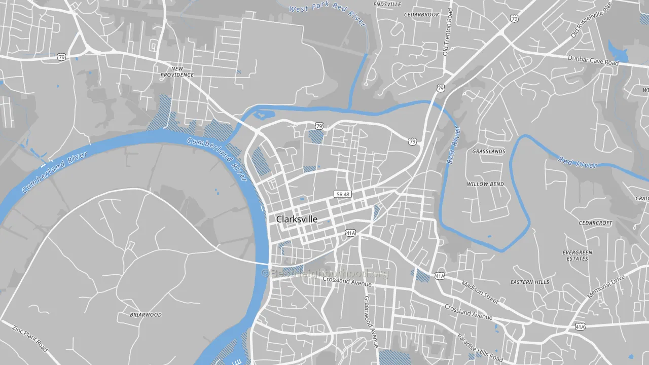 Transit Grade map of 37044, TN