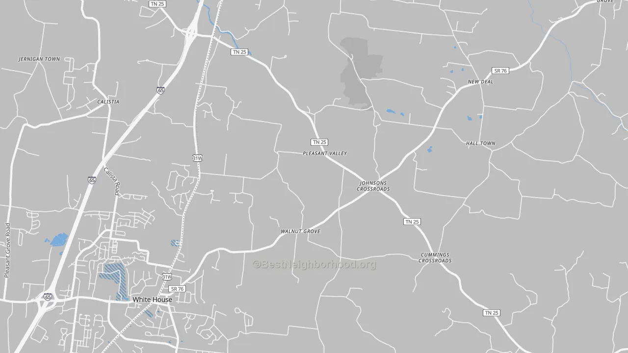 Transit Grade map of 37048, TN