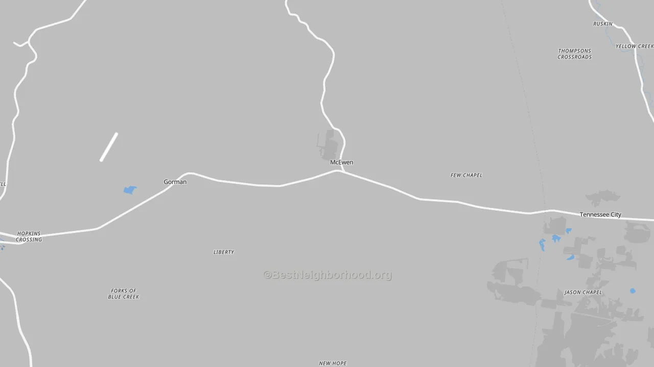 Transit Grade map of 37101, TN