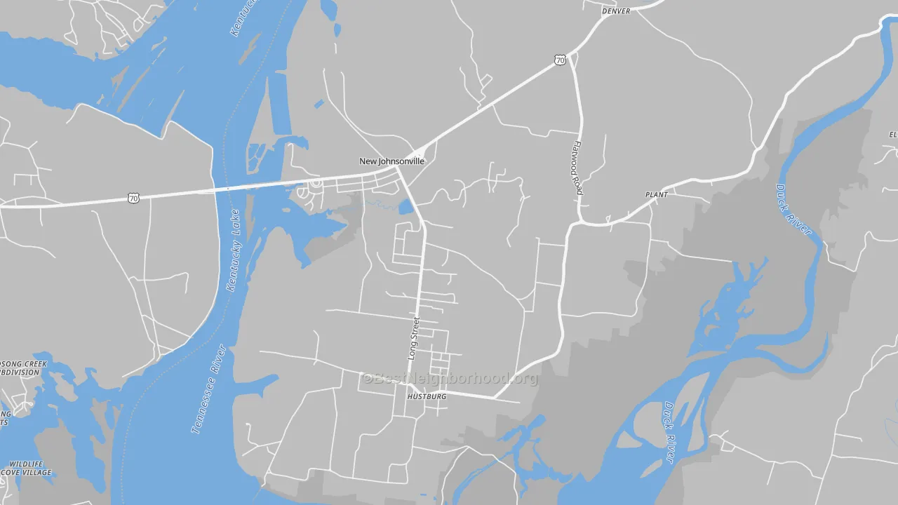 Transit Grade map of 37134, TN