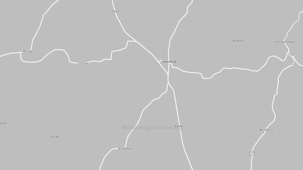 Transit Grade map of 37144, TN