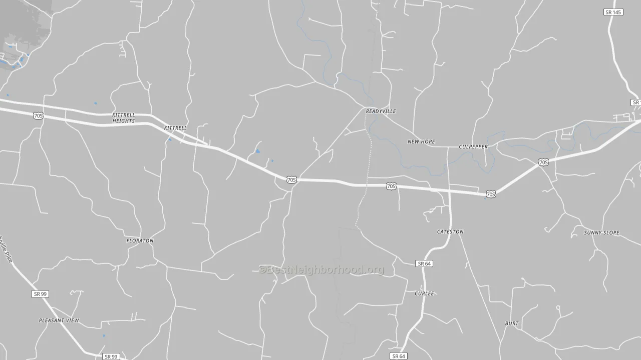 Transit Grade map of 37149, TN