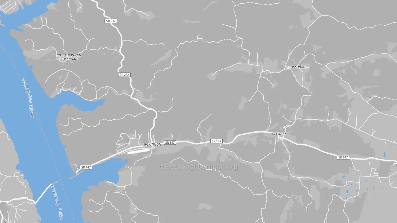 Transit Grade map of 37175, TN
