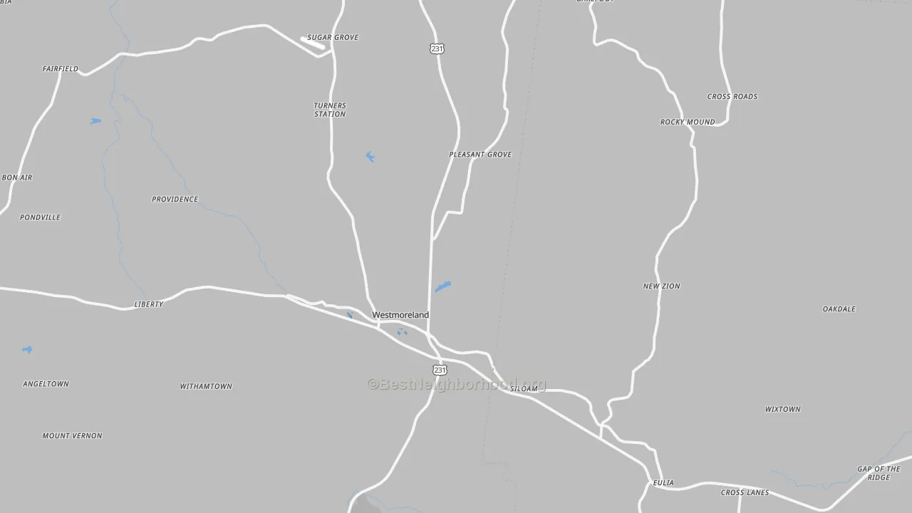 Transit Grade map of 37186, TN