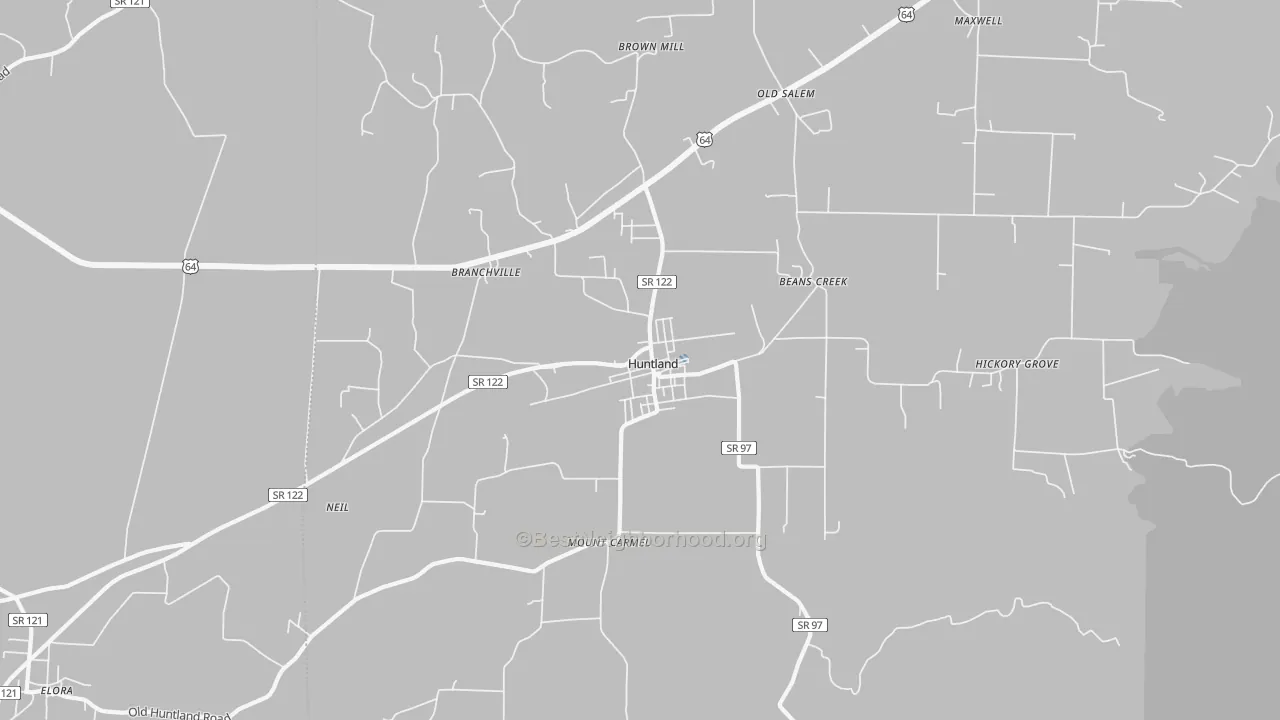 Transit Grade map of 37345, TN
