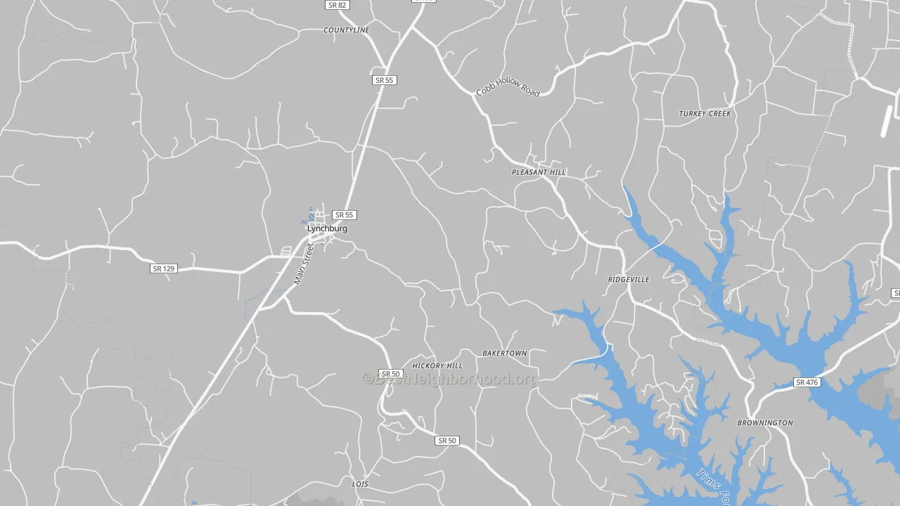 Transit Grade map of 37352, TN