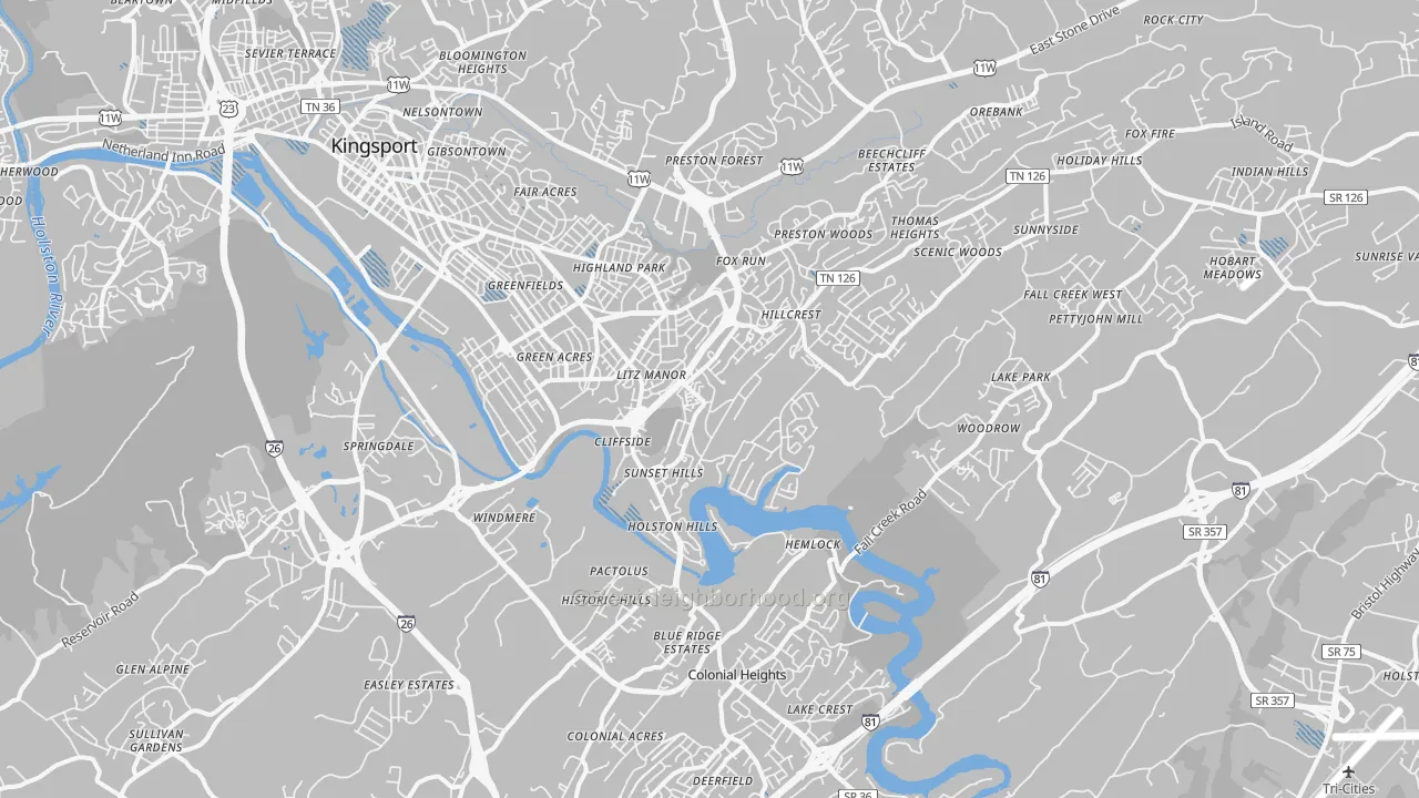Transit Grade map of 37664, TN