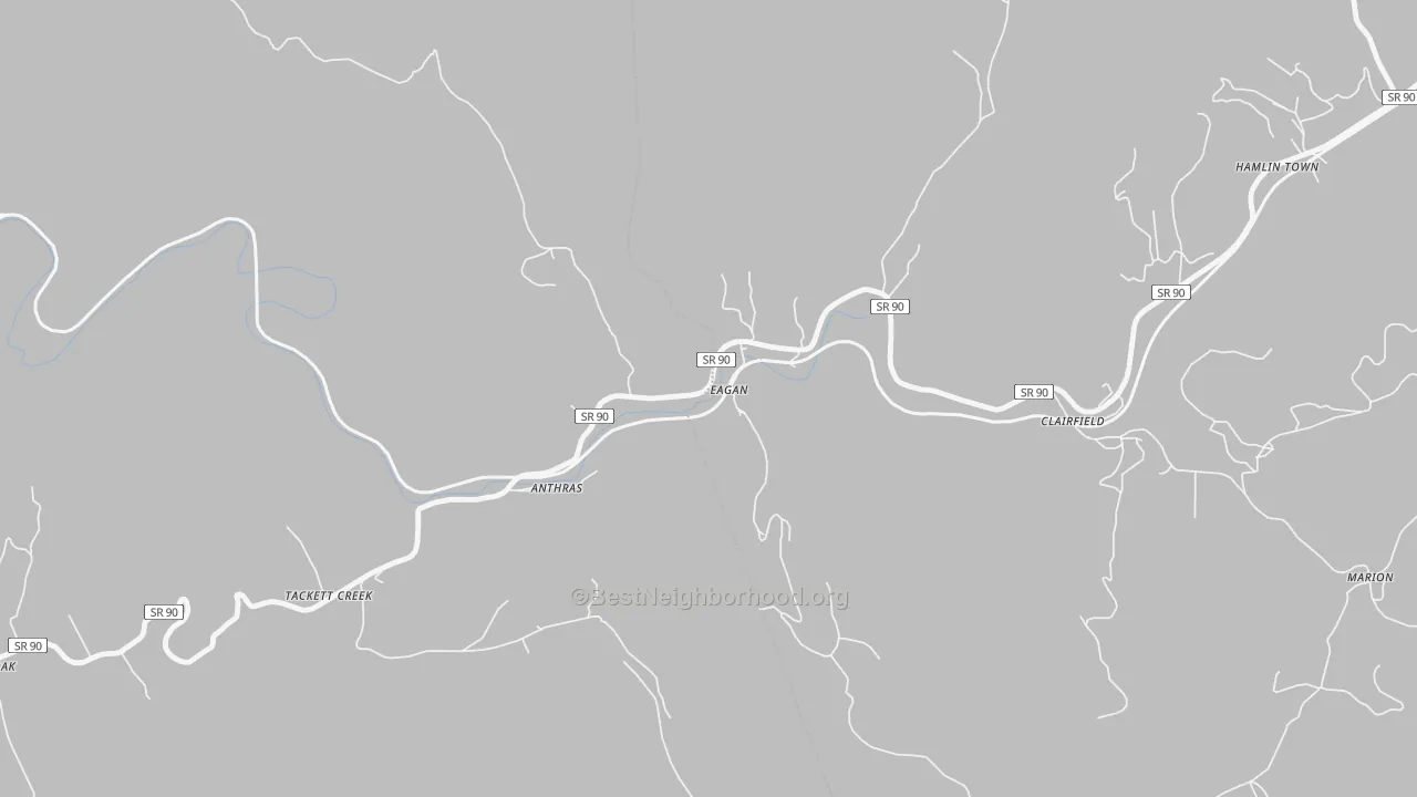 Transit Grade map of 37730, TN