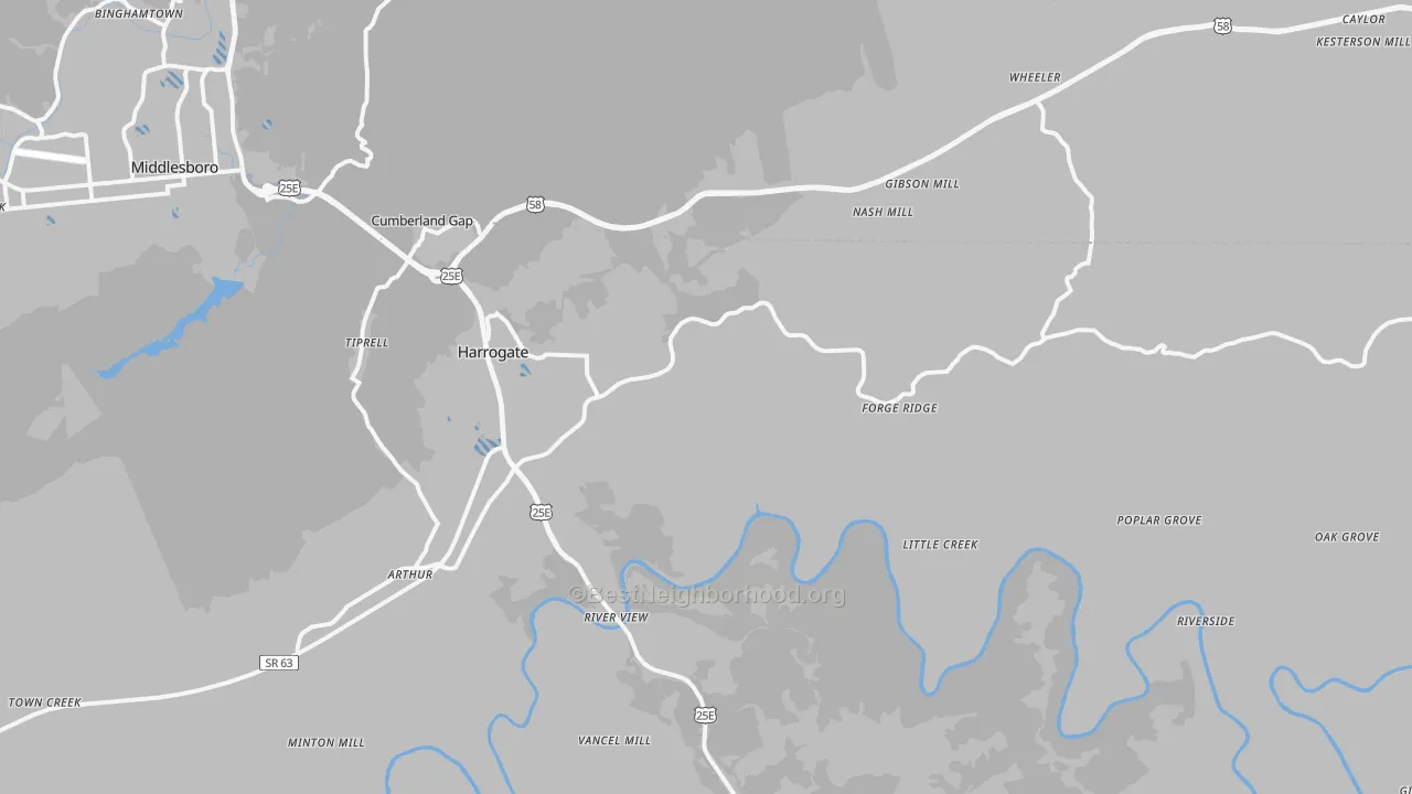 Transit Grade map of 37752, TN