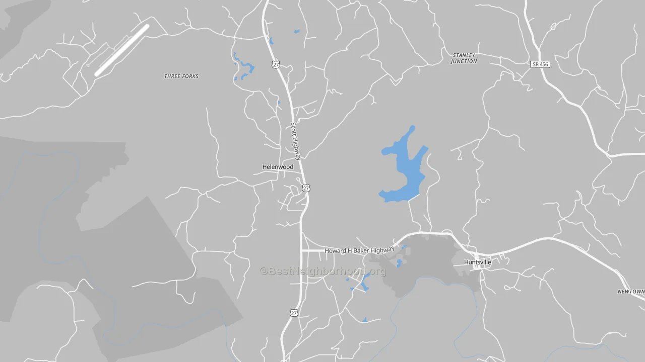 Transit Grade map of 37755, TN