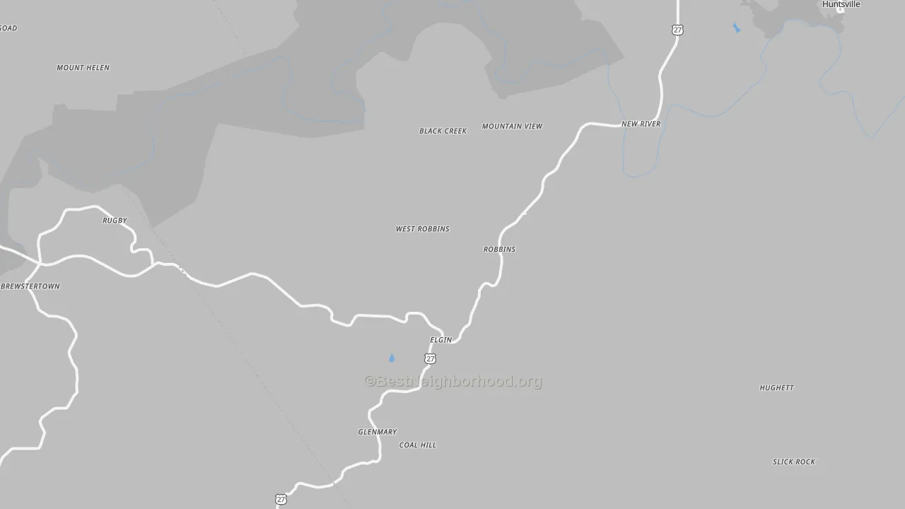 Transit Grade map of 37852, TN
