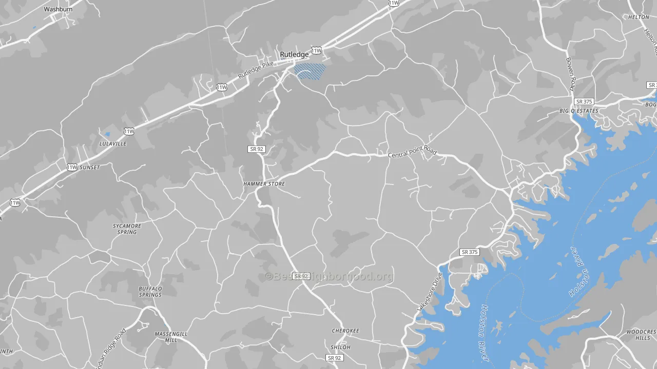 Transit Grade map of 37861, TN