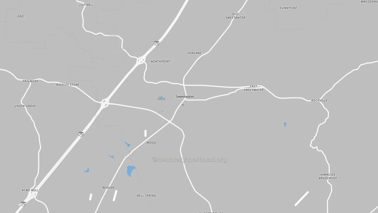 Transit Grade map of 37874, TN