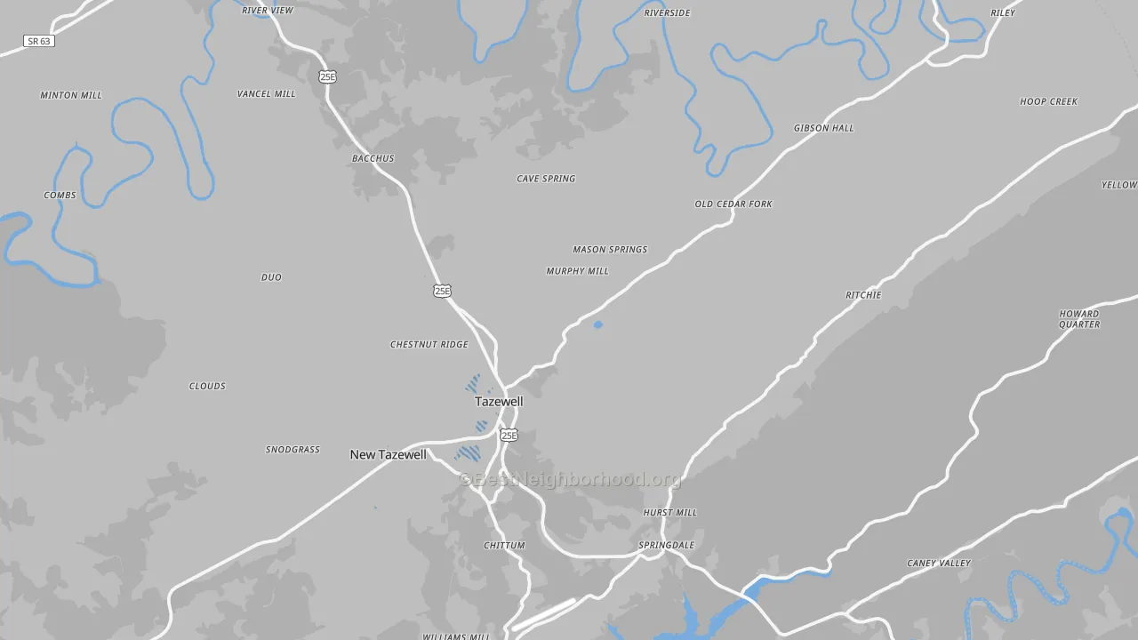 Transit Grade map of 37879, TN
