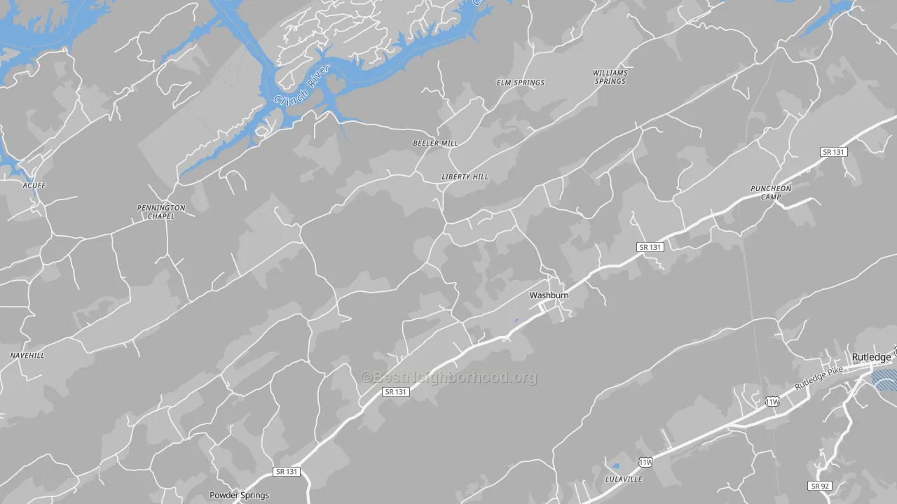 Transit Grade map of 37888, TN