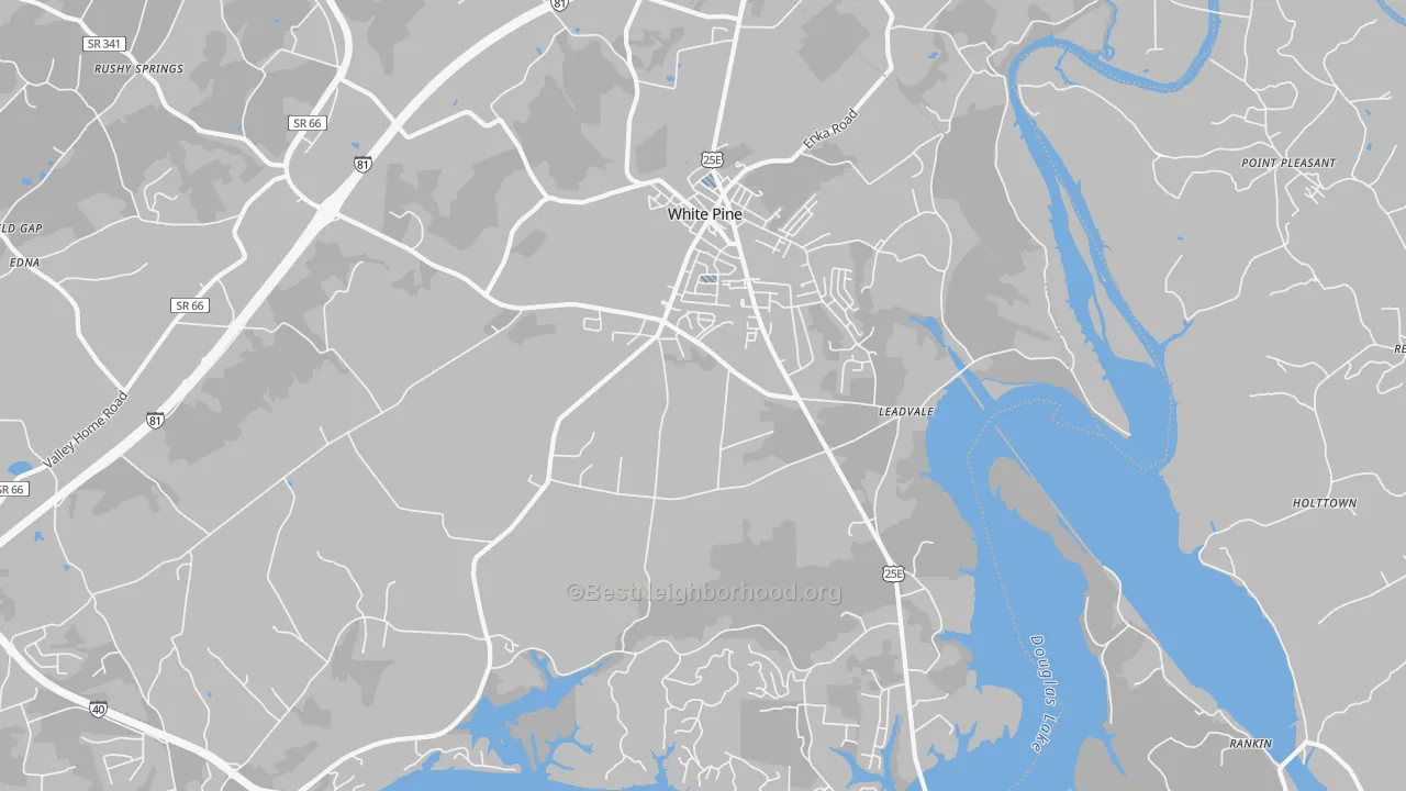 Transit Grade map of 37890, TN