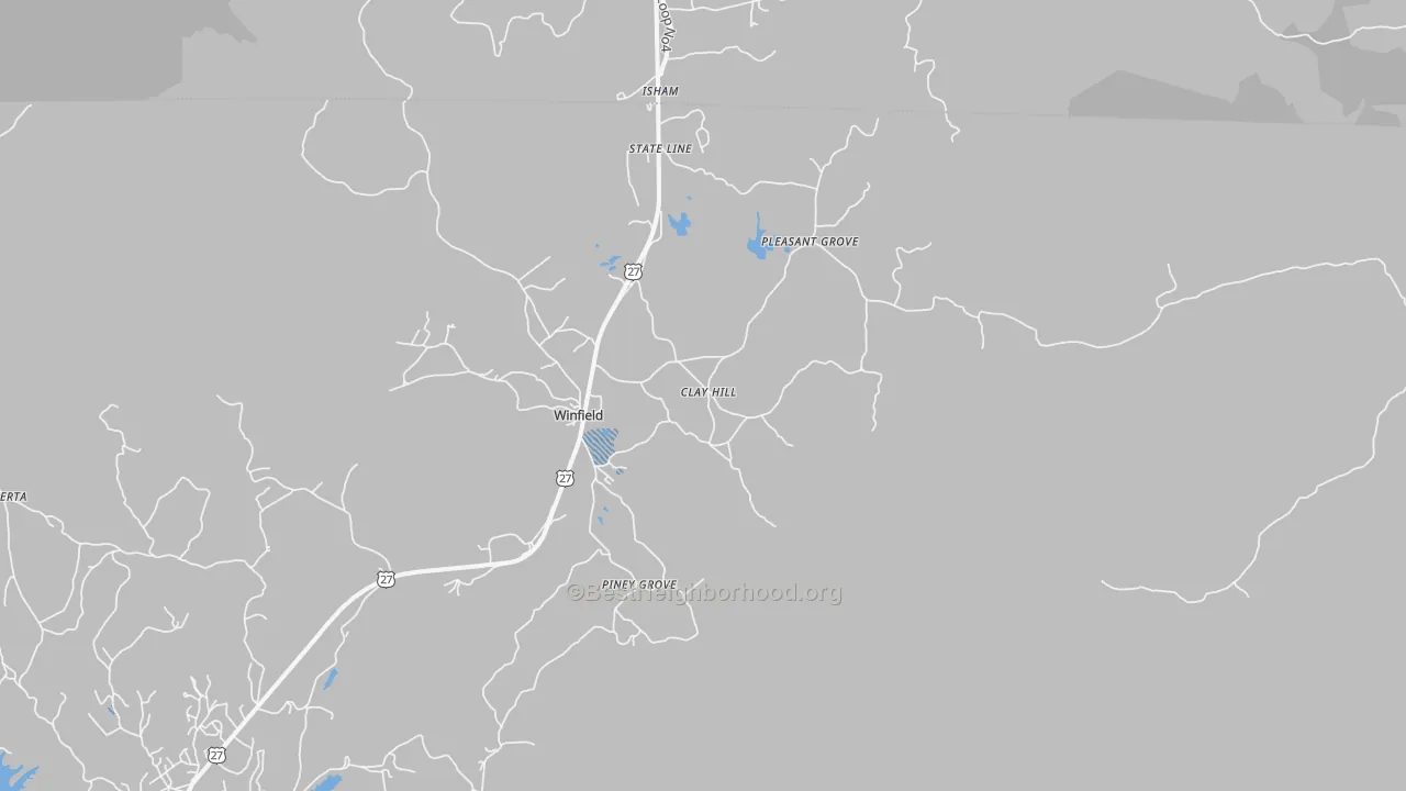 Transit Grade map of 37892, TN