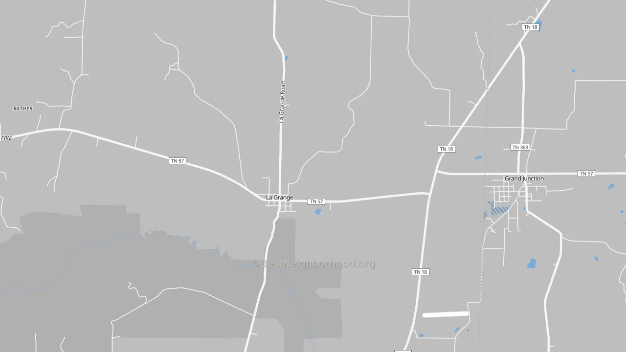 Transit Grade map of 38046, TN