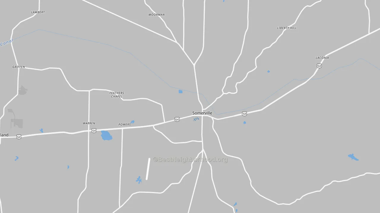Transit Grade map of 38068, TN