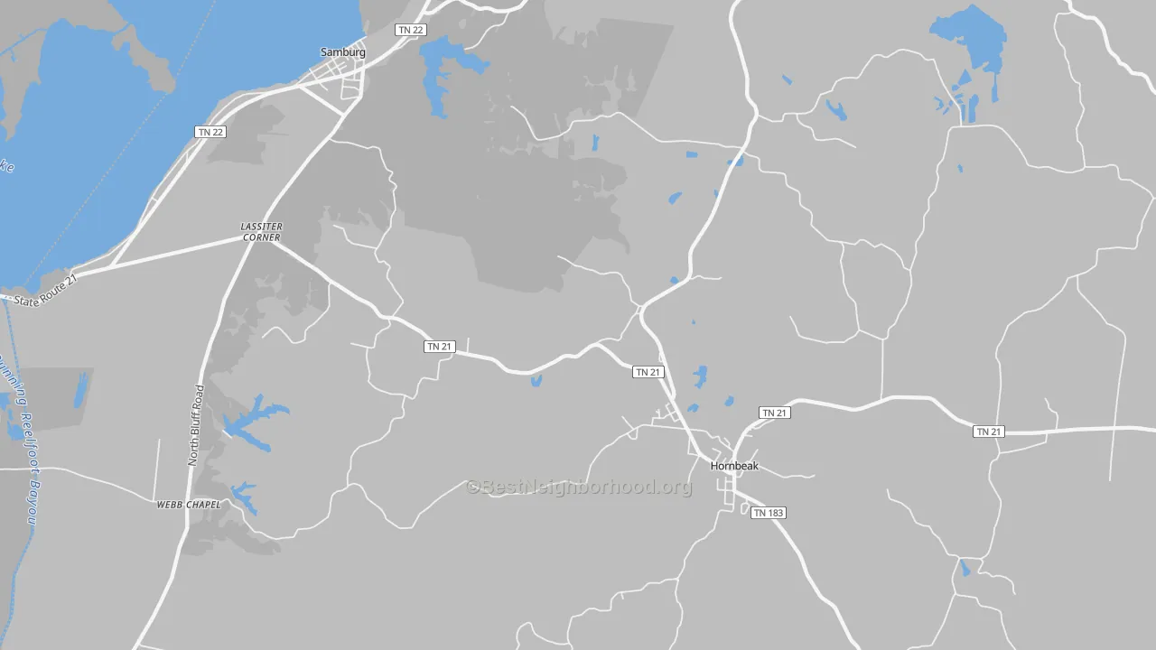 Transit Grade map of 38232, TN