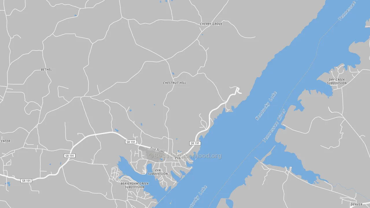 Transit Grade map of 38333, TN