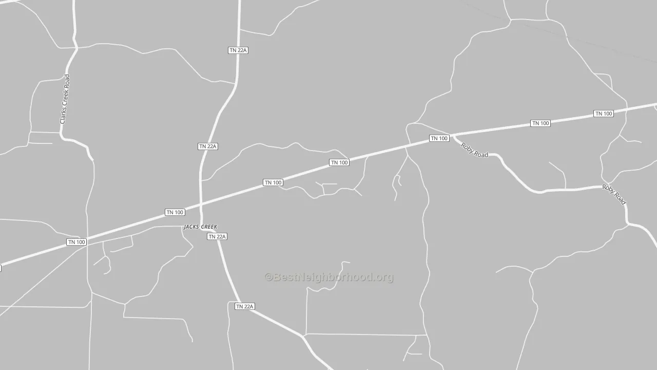 Transit Grade map of 38347, TN