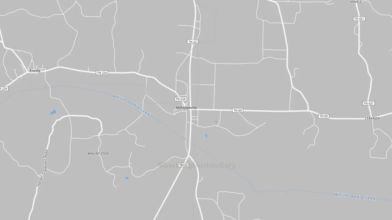 Transit Grade map of 38359, TN